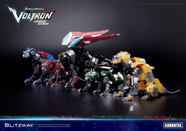 2026年第一季預購 BLITZWAY CARBOTIX 百獸王 : 傳奇守護者 VOLTRON 五獅合體 戰神金剛 常規版 可動完成品 