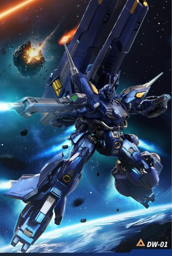 4月預購 零界模玩 暗潮DrakWave 1/100 驚異肯普法 合金骨架 組裝模型 