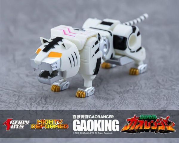 [現貨] Action Toys MIGHTY DEFORMED 百獸戰隊 牙吠王 可動完成品 