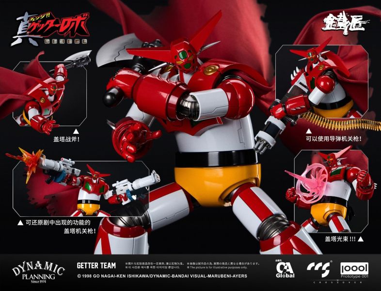 27年1月預購(需付訂金) CCSTOYS 鐵匠《真蓋特機器人 世界最後之日》蓋特小隊 可動完成品 