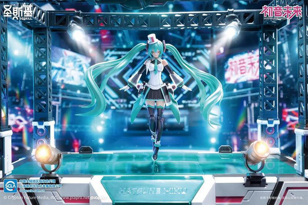 9月預購 聖斯基 X 初音未來 SSKMIKU01 初音未來 唱響未來公式服(附初回特典) 組裝模型 