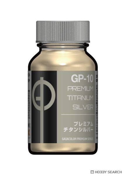 10月預購 GAIA 蓋亞 GP-10 限定色 高級鈦銀色 Premium Titanium Silver (30ml) 