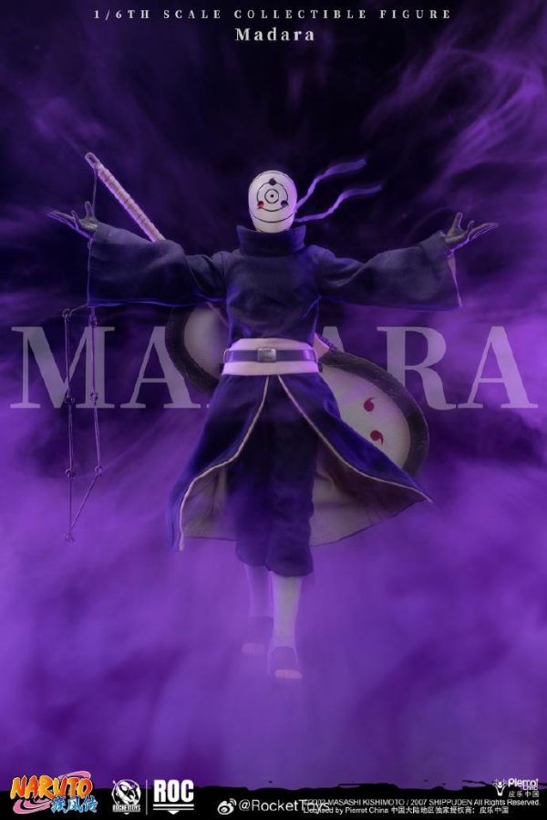 2027年第三季預購 ROCKETTOYS 1/6《火影忍者 疾風傳》Madara 宇智波斑【白面具】ROC-021 可動人偶 