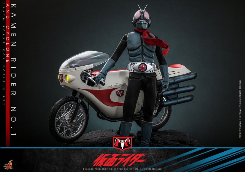 26年第三季 HOT TOYS TMS148 假面騎士 假面騎士舊1號&旋風號 12吋可動人偶套組 