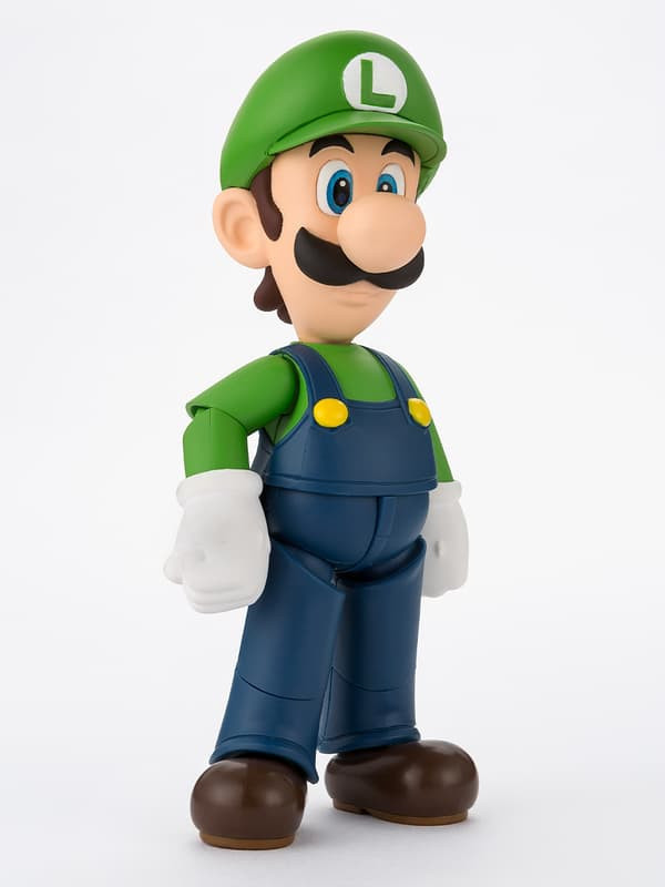 2026年2月預購 S.H.Figuarts SHF SUPER MARIO 超級瑪利歐 路易吉 可動完成品 