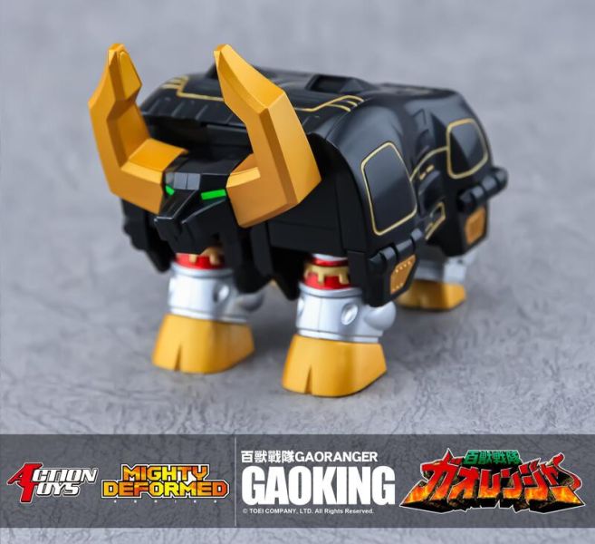 2025年第四季預購 Action Toys MIGHTY DEFORMED 百獸戰隊 牙吠王 可動完成品 