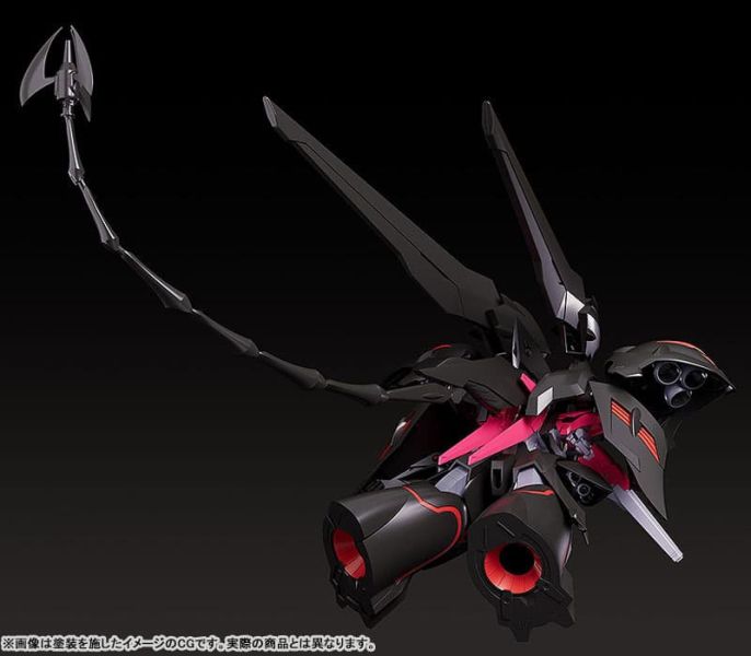 2026年2月預購 GSC MODEROID 機動戰艦The prince of darkness 黑百合 組裝模型 再販 