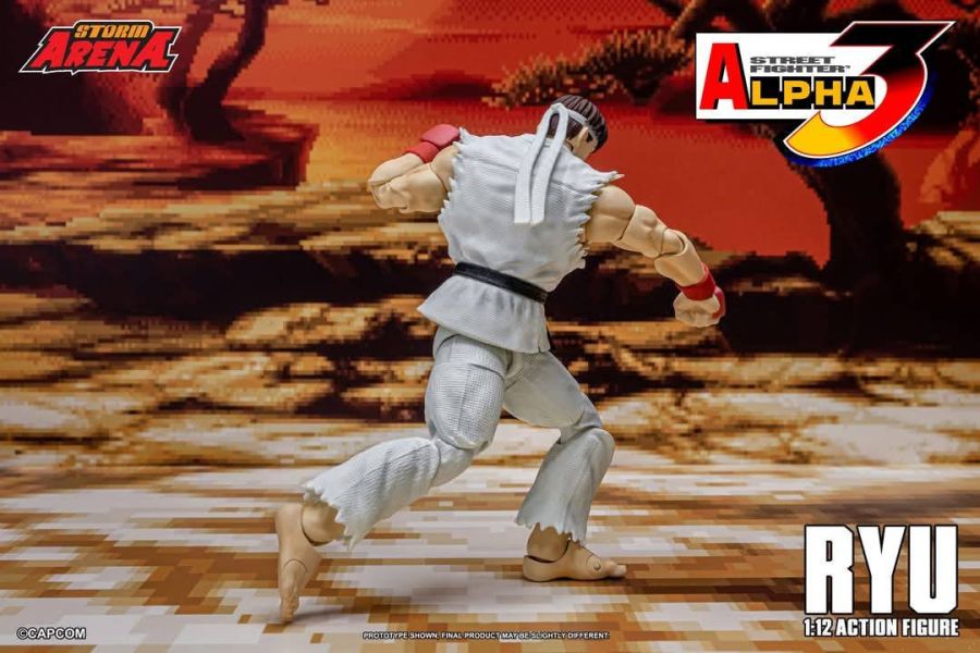 2025年第二季預購 STORM ARENA -1:12 快打旋風 ALPHA 3 隆 RYU 可動完成品 