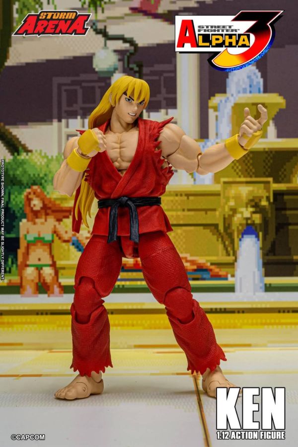 2025年第二季預購 STORM ARENA -1:12 快打旋風 ALPHA 3  肯 Ken 可動完成品 