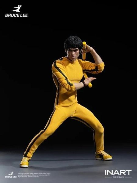 2026年第四季預購 INART Action 1/12 死亡遊戲 李小龍 黃色連體服 可動人偶 