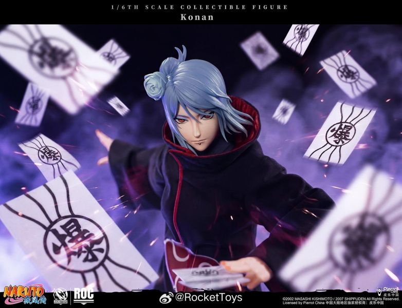 2027年第三季預購 ROCKETTOYS 1/6《火影忍者 疾風傳》Konan 小南 ROC-023 可動人偶 