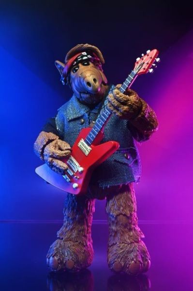 8月預購 NECA 7吋 家有阿福 阿福 Born to Rock Alf  可動完成品 