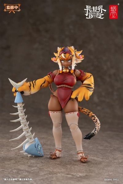 2026年第一季預購 蝸之殼 蝸的異世界冒險 1/12 RPG-04 虎娘伽露 Garu 可動完成品 (附特典) 