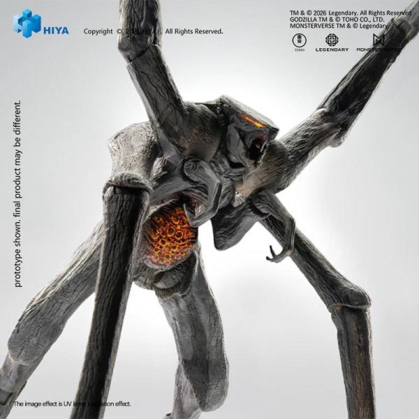 2027年第二季預購 HIYA 海雅 哥吉拉2014 穆透 雄性&雌性 2入套組 可動完成品 