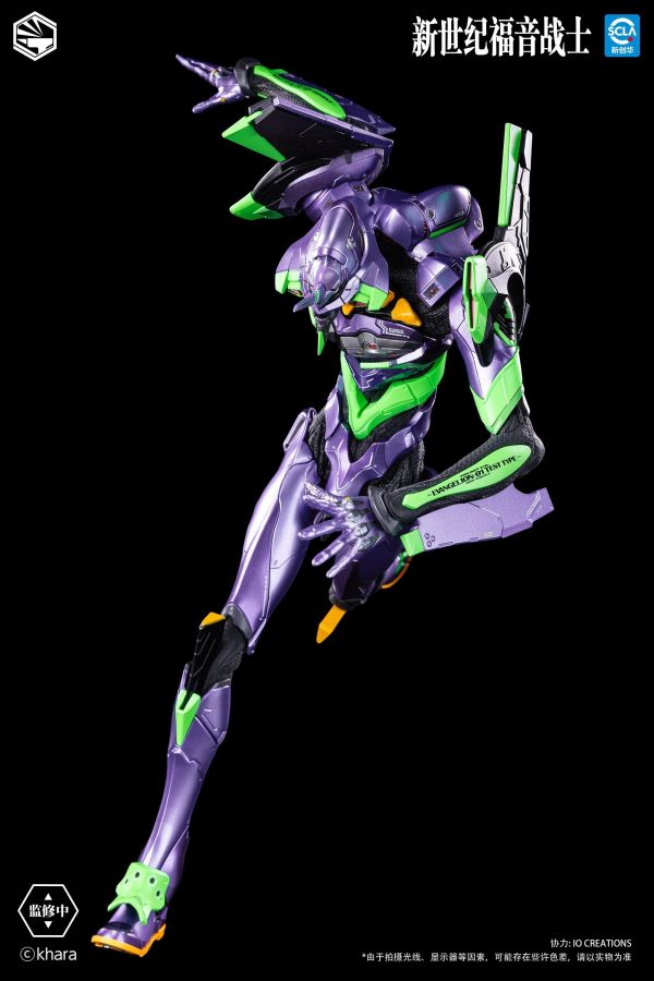 2027年第一季預購(需付訂金) 開天工作室 重機形 新世紀福音戰士 EVA 初號機 包膠式合金 可動完成品 