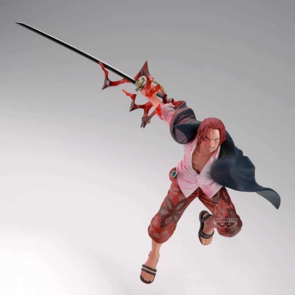 12月預購 BANPRESTO 景品 航海王 海賊王 BATTLE RECORD 紅髮傑克 香克斯 塗裝完成品 