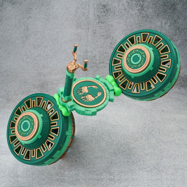 8月預購 兔子模型 飛天小摩托 馬可兔 礦石版/原色版 部分預塗裝 組裝模型 