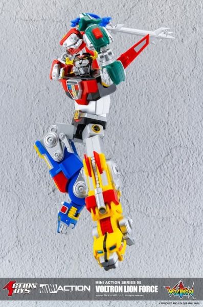 12月預購 Action Toys Mini Action 五獅合體 聖戰士 百獸王 可動完成品 