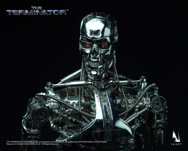 2026年第四季預購 INART 1/6 魔鬼終結者 T-800 內骨骼 可動人偶 