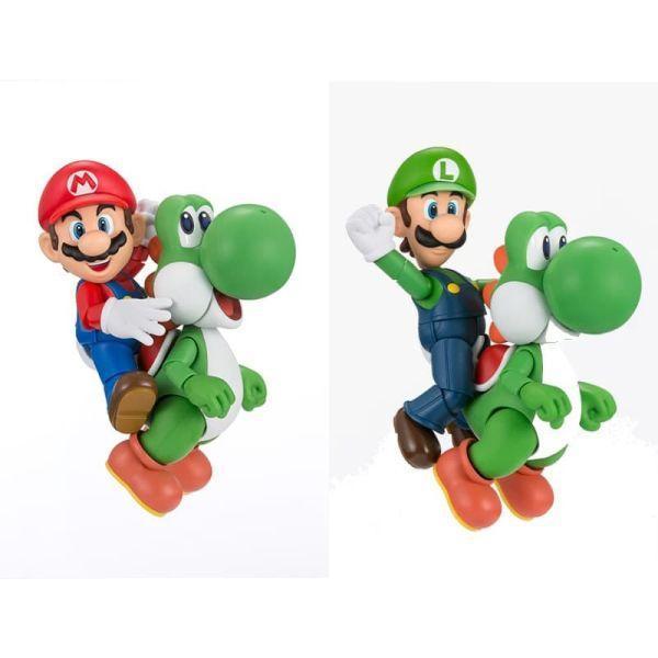 [現貨] S.H.Figuarts SHF SUPER MARIO 超級瑪利歐 耀西 可動完成品 
