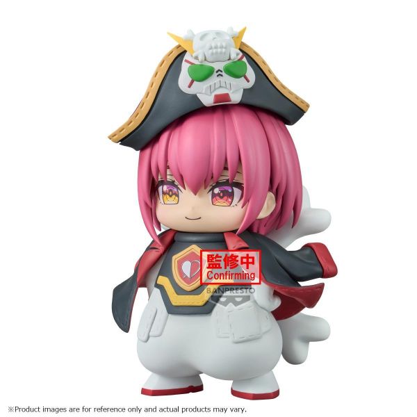 2027年2月預購 BANPRESTO 景品 鋼彈×hololive production #hololive IF 海盜鋼彈 X1×寶鐘瑪琳 絨毛裝甲版公仔 塗裝完成品 