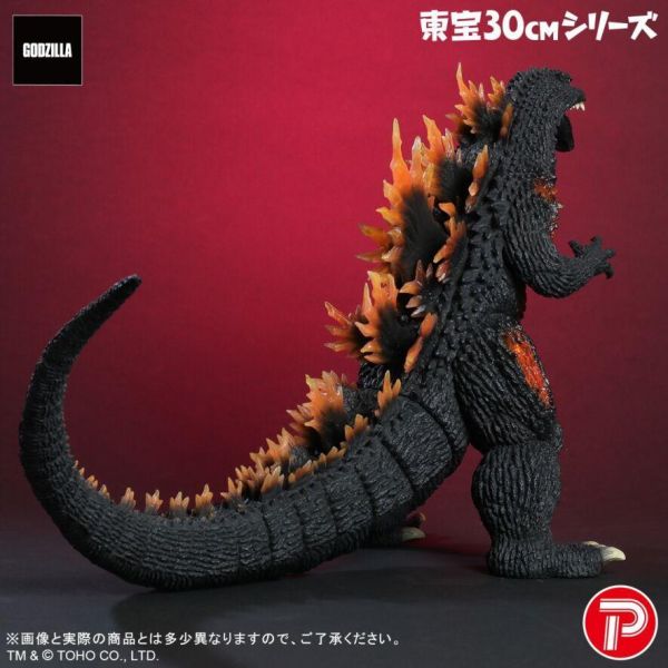 7月預購 X-PLUS 東寶30cm 新宿炎上 紅蓮千禧年哥吉拉 塗裝完成品 