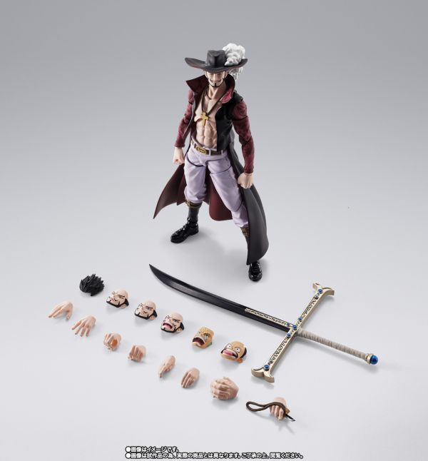 12月預購 萬代 魂商店限定 S.H.Figuarts SHF 航海王 海賊王 鷹眼 喬拉可爾·密佛格 可動完成品 