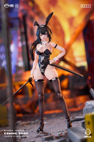 2026年8月預購 溯行Sushing 1/12 兔子快速反應小隊 強攻手 秋月LUNA 可動完成品 