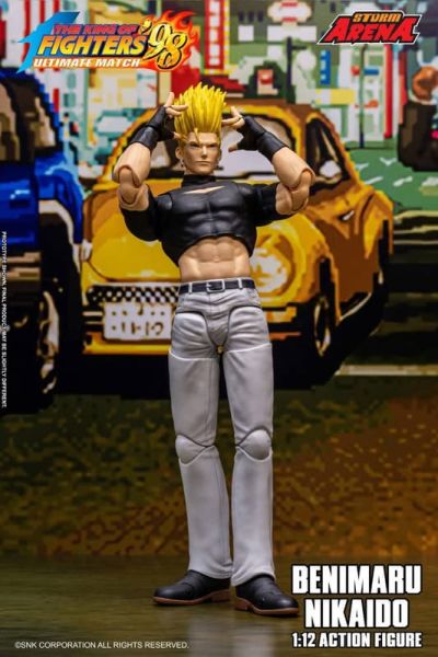 2026年第一季預購 STORM ARENA 1/12 格鬥天王98 二階堂紅丸 可動完成品 