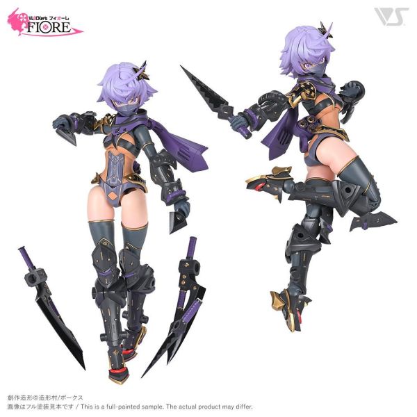 11月預購 VOLKS 造型村 VLOCKersFIORE Kikyo 桔梗 組裝模型 