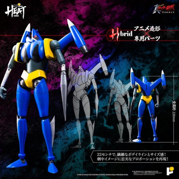 7月預購 POSE+ METAL HEAT系列 蓋特獅虎 世界最後之日ver. 合金可動完品 