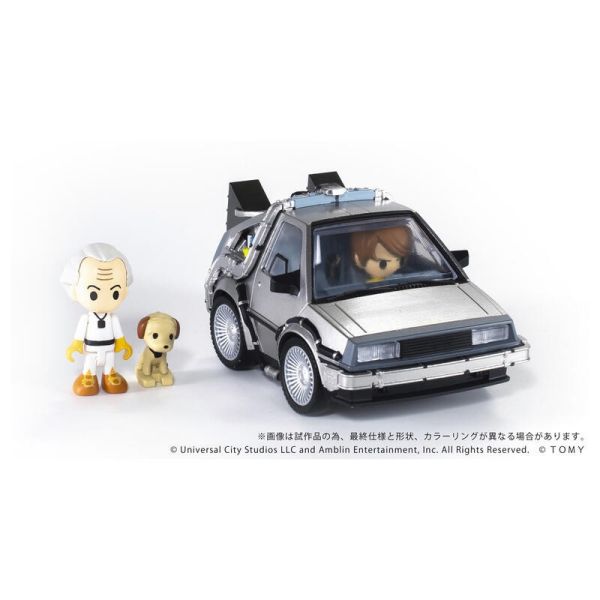 2026年2月預購 TAKARATOMY T-SPARK QV-04 回到未來1 Part1 時光車 時光機 DX套組 塗裝完成品 