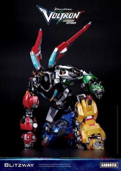 [現貨] BLITZWAY CARBOTIX 百獸王 : 傳奇守護者 VOLTRON 五獅合體 戰神金剛 常規版 可動完成品 