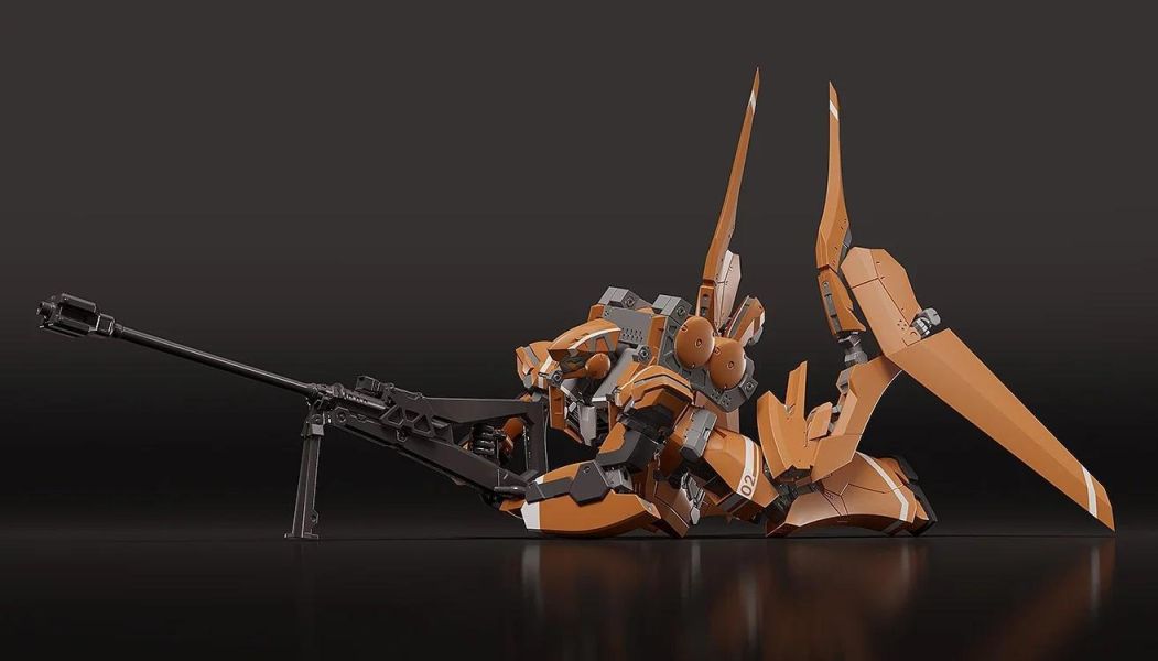 8月預購 GSC MODEROID《ALDNOAH.ZERO》KG-6 SLEIPNIR 組裝模型 