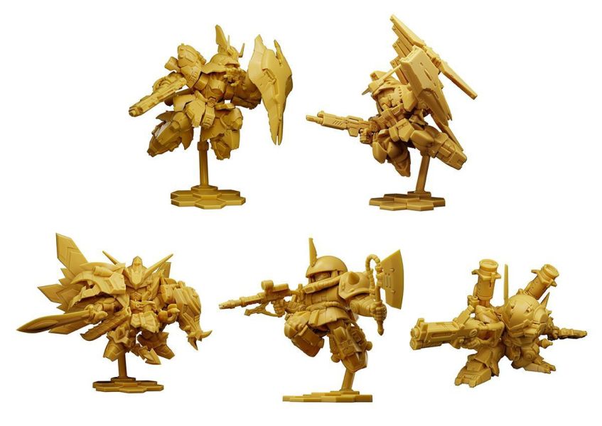 9月預購 萬代 盒玩 SD鋼彈 SUPERIOR DIFAIN 微縮模型 第2彈 (一中盒10入) 