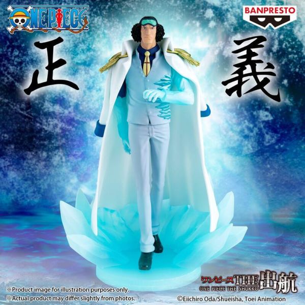 11月預購 BANPRESTO 景品 海外限定 航海王/海賊王 THE出航 絕對的正義 三大將 青雉 庫山 特別版 塗裝完成品 