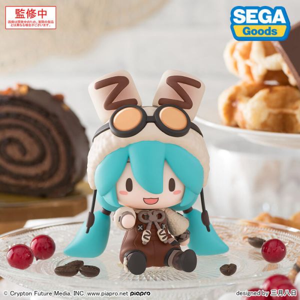 9月預購 SEGA 景品 初音未來 棉花糖熱可可Ver. 坐姿公仔 塗裝完成品 