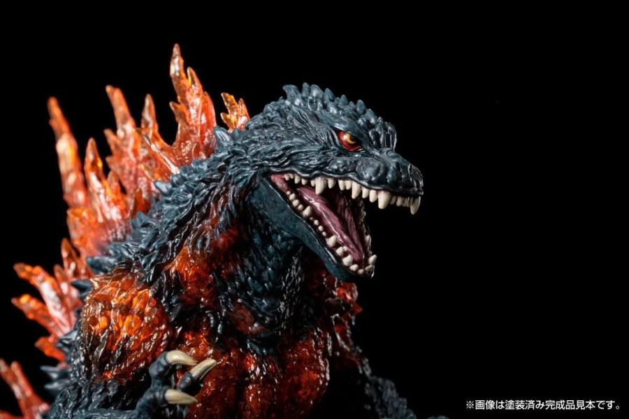 10月預購 AOSHIMA PLAfig PF-06 紅蓮千禧哥吉拉 組裝模型 