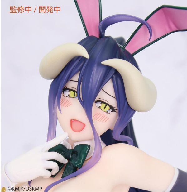 9月預購 SYSTEM SERVICE 景品 Overlord One-Seventh Carat 雅兒貝德 兔女郎 Ver. 塗裝完成品 約19公分高 