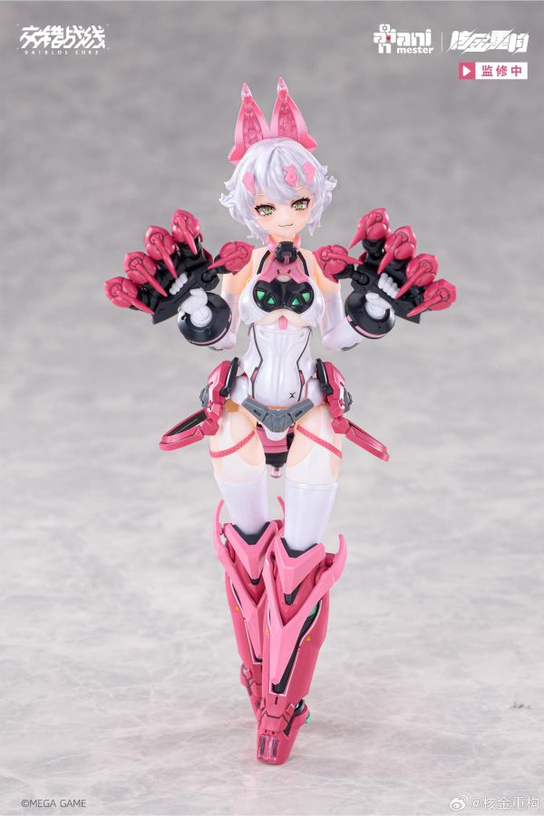 2027年第二季預購 核金重構 x 交錯戰線 1/12 緋猁 組裝模型 首批附特典 