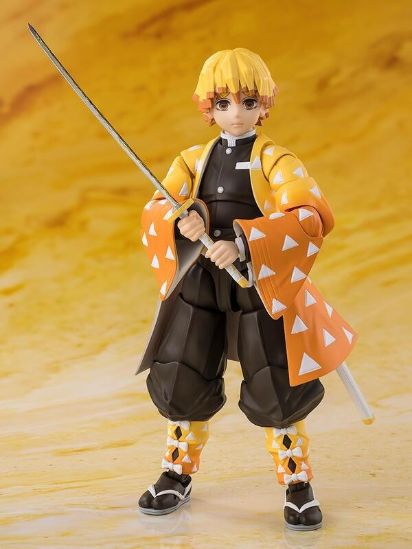 8月預購 S.H.Figuarts SHF 鬼滅之刃 我妻善逸 可動完成品 