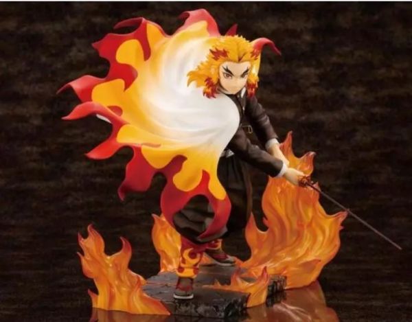 [現貨]清倉特價 壽屋 ARTFX J 特典版 鬼滅之刃 炎柱 煉獄杏壽郎 PVC完成品 