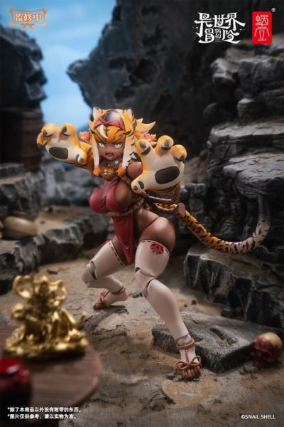 2026年第一季預購 蝸之殼 蝸的異世界冒險 1/12 RPG-04 虎娘伽露 Garu 可動完成品 (附特典) 