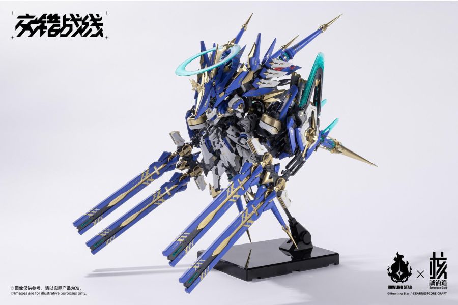 2026年第二季預購 核誠治造 x 哮星 交錯戰線 機神 科拉達 COLADA 組裝模型 