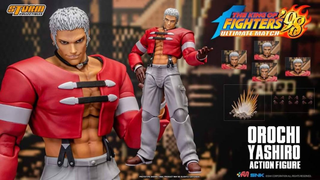 2025年第一季預購 STORM TOYS 1/12 KOF98 格鬥天王 七枷社 