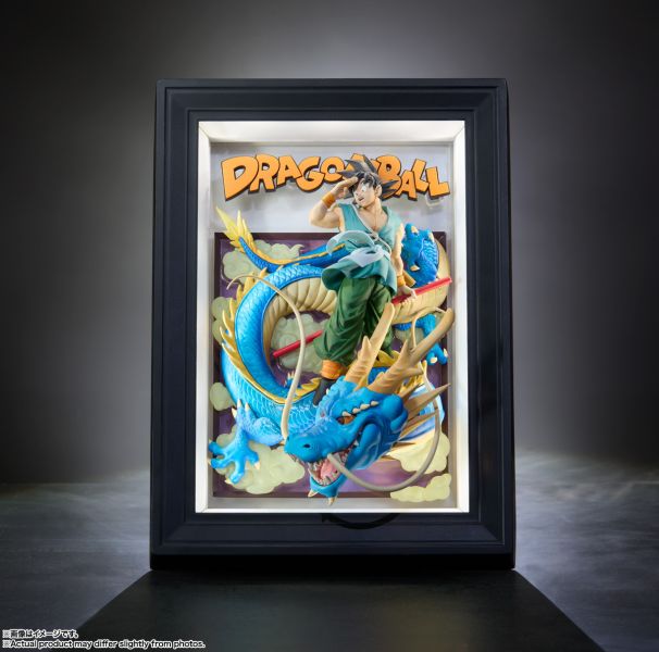 10月預購 萬代 Tamashii Art 七龍珠 孫悟空＆龍 立體繪畫完成品 