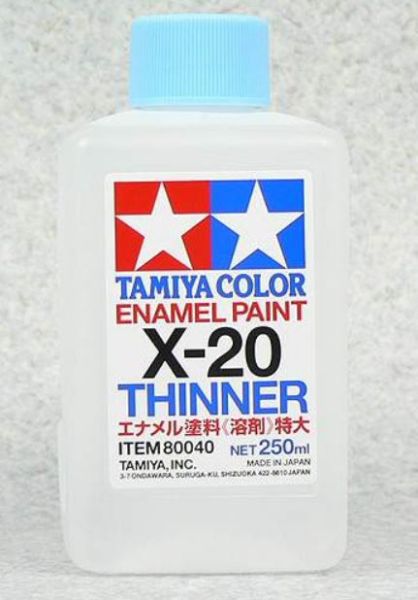 TAMIYA 田宮 X-20 油性溶劑-大 (250ml) #80040 X-20