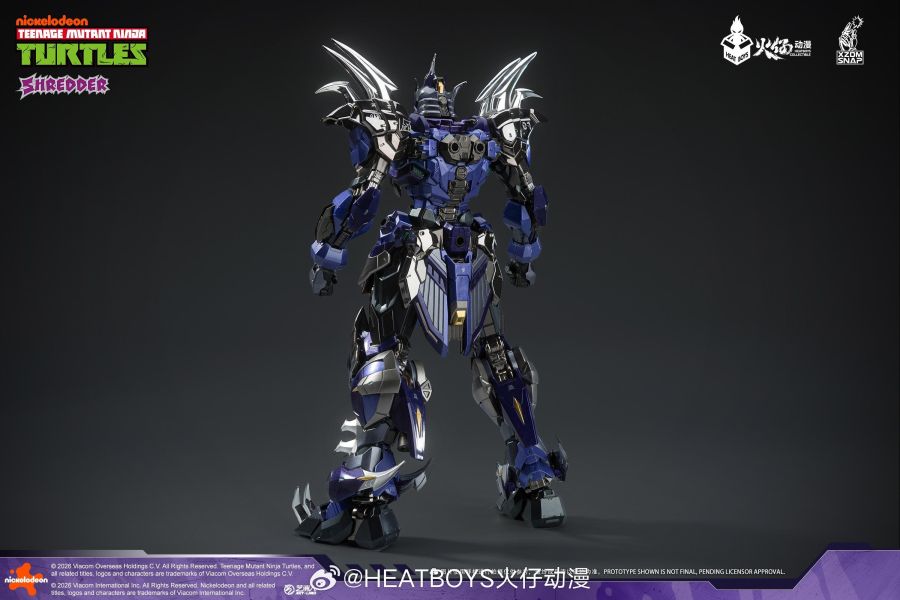 2027年第二季預購 HEATBOYS MECHAHEAT HB0119 忍者龜 施瑞德 電鍍版 合金機甲 可動完成品 