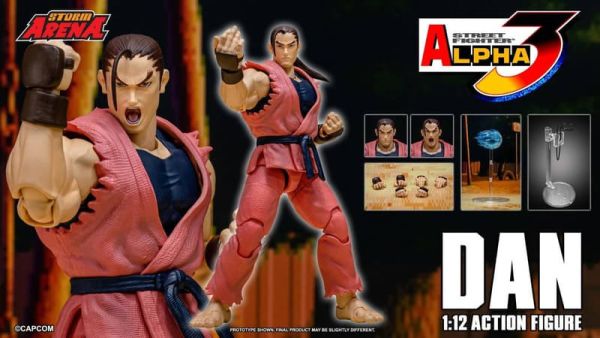 2026年第一季預購 STORM ARENA 1/12 快打旋風 ALPHA 3 火引彈 Dan 可動完成品 
