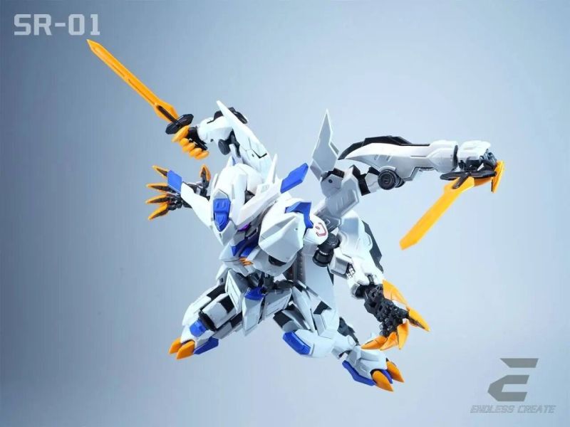 2月預購 Endless Create EC模型 修羅道系列 第一彈SR-01白鬼（BYAKI）組裝模型 首批初回特典 